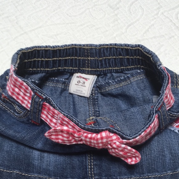 0-3m (6/$20) Denim Jean Skirt by Old Navy - Picture 6 of 8